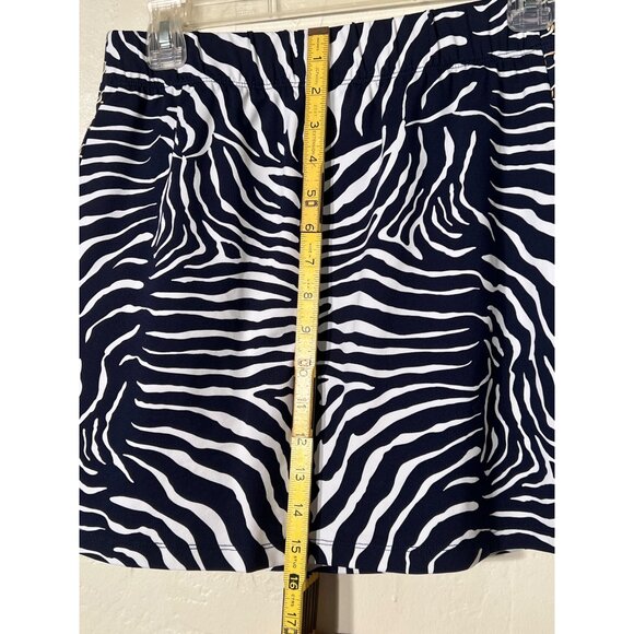 J. M Laughlin SMALL Catalina Fabric Skort Golf/Tennis/Pickle Black White Zebra - Picture 13 of 14